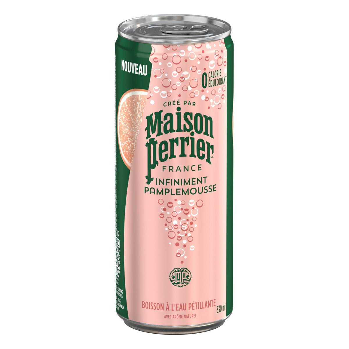 Maison Perrier Forever Grapefruit Sparkling Water, 24 x 330 ml
