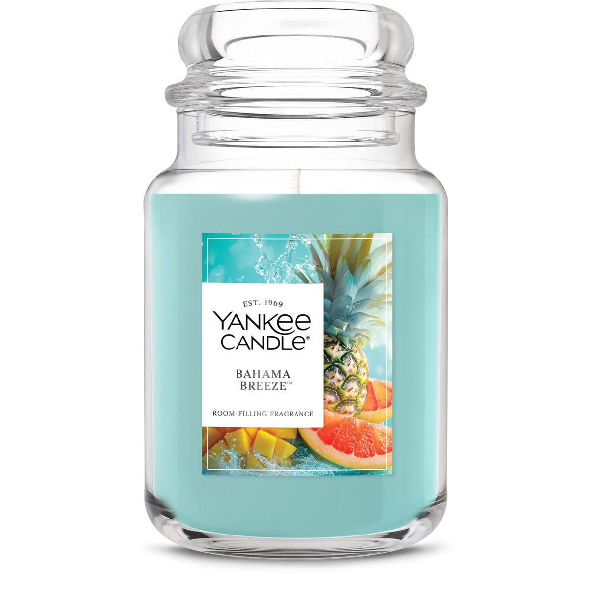 Yankee Candle Large Jar Scented Candle, Bahama Breeze, 22oz
