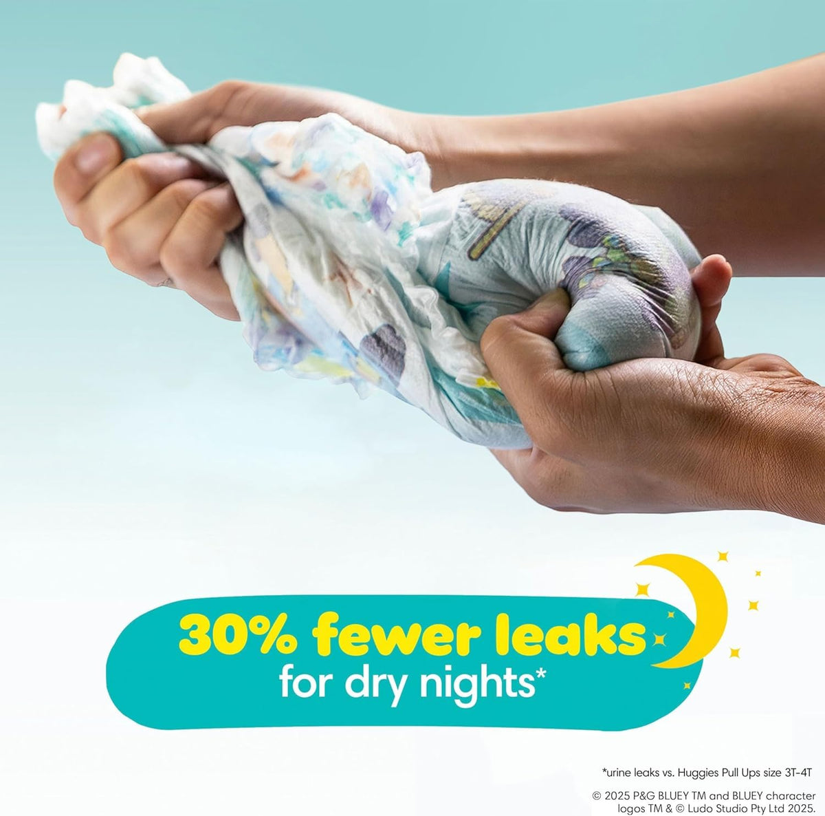 Pampers Easy Ups Training Pants, Size 5 (3T-4T), 124 Count