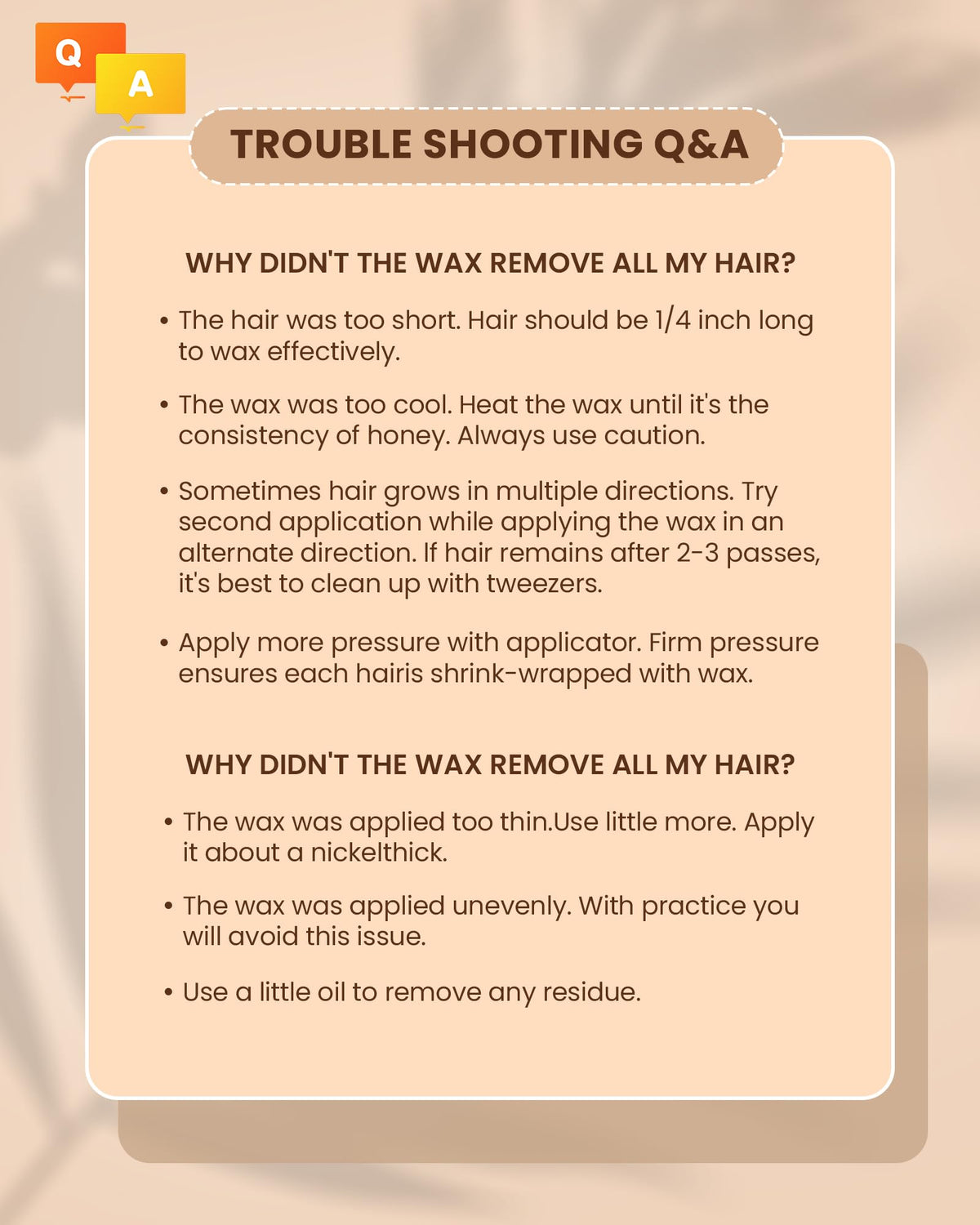Digital Display Waxing Kit with Wax Warmer and 4 Hard Wax Beads Packs