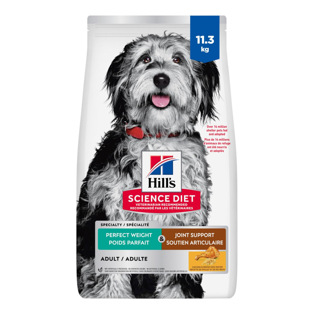 Hill's Science Diet Adult Perfect Weight Dog Food, Chicken, 11.34 kg