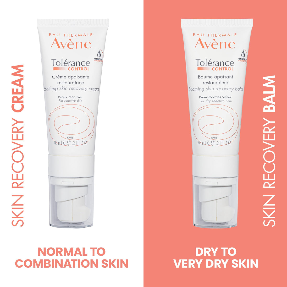 Avène Tolerance Control Soothing Skin Recovery Cream, 40 mL