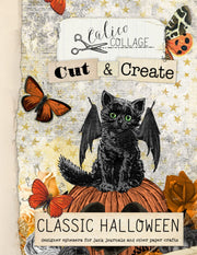 Cut & Create Classic Halloween Ephemera Book: Designer Ephemera for Junk Journals