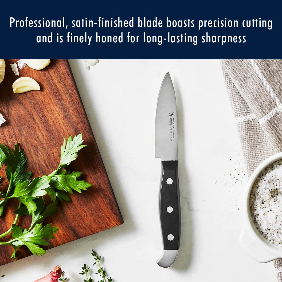 Henckels Premium 15-Piece Knife Set with Block