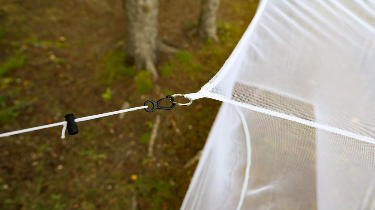 Coghlan's Rectangular Mosquito Net, White, 78" x 32" x 59"