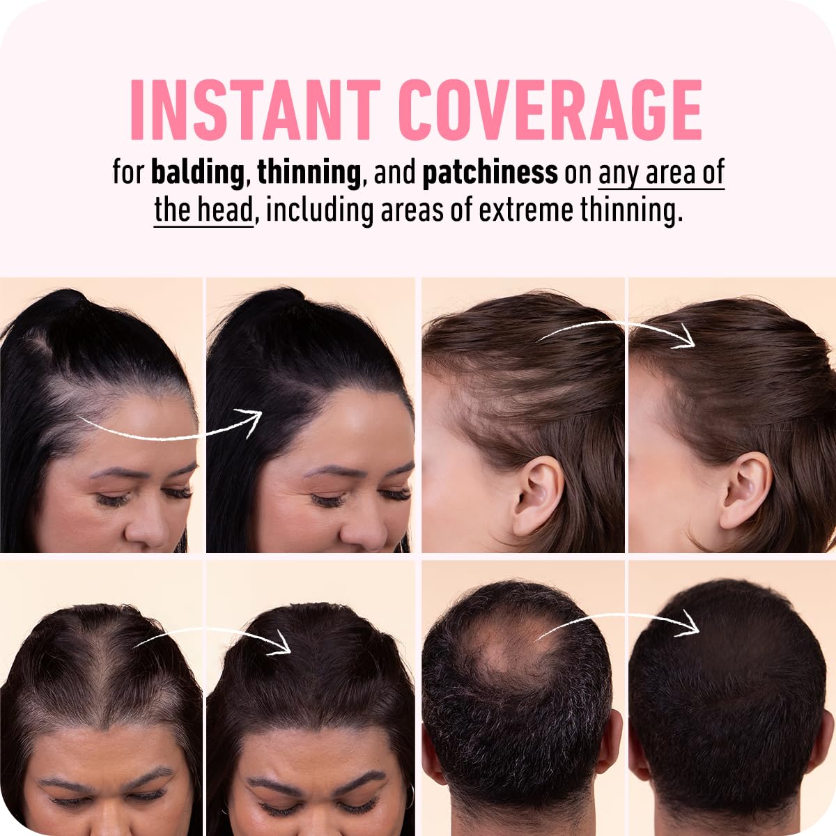 BOLDIFY Hairline Powder Root Touch-Up, Black