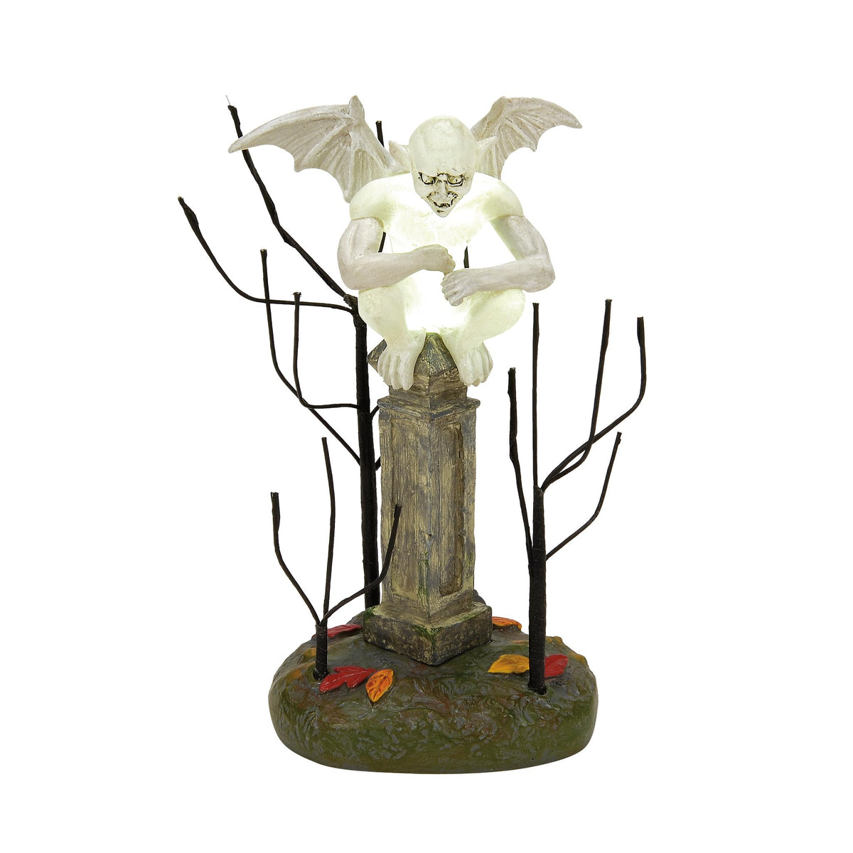 Department 56 Village Gargoyle Watching Over The Graveyard, 4 Inch