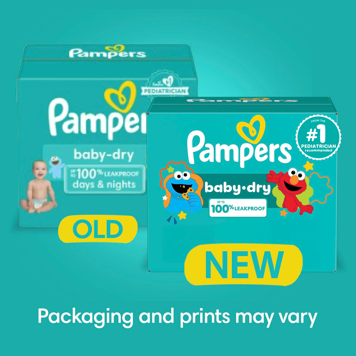 Pampers Baby Dry Diapers, Size 6, 108 Count