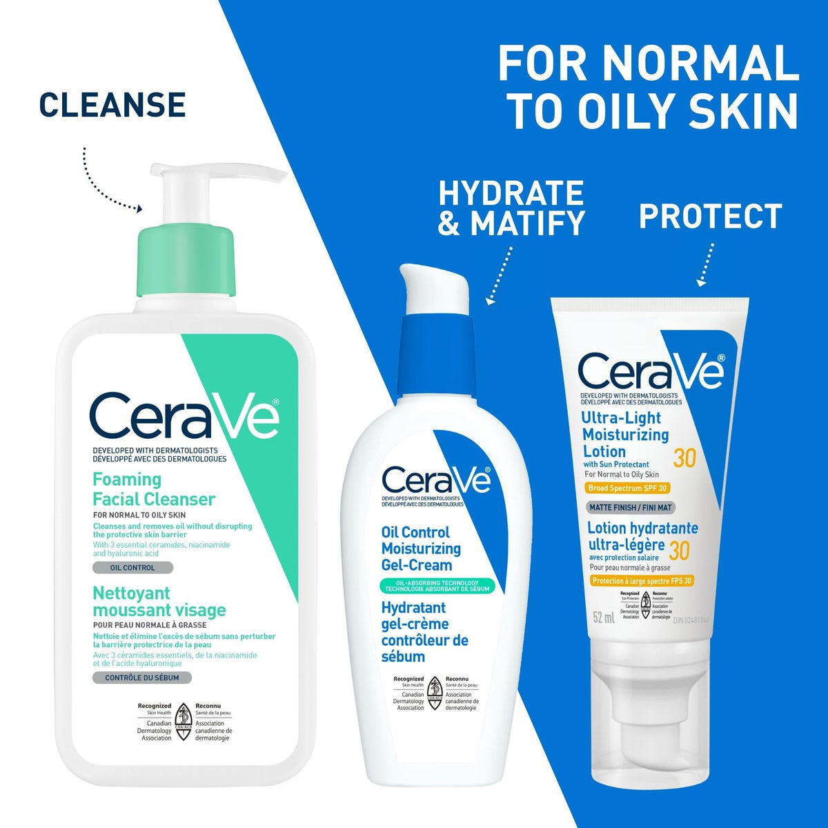 CeraVe Oil Control Moisturizing Gel-Cream, 89 mL