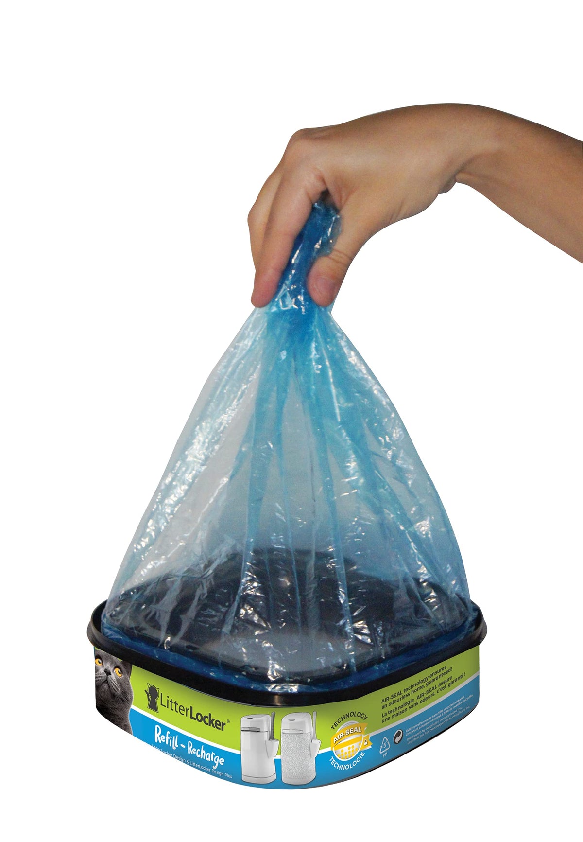 LitterLocker Square Refill Bags, 48 ft Total (4 Pack)