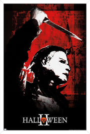 Halloween II Red Wall Poster