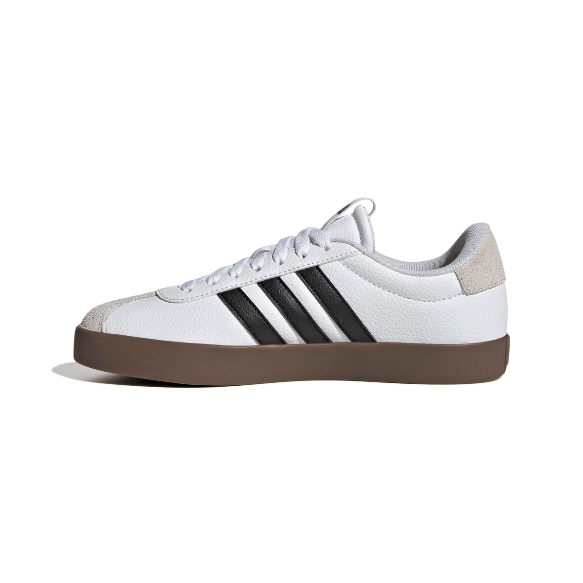 Adidas Women's VL Court 3.0, White/Core Black/Grey One, 8.5