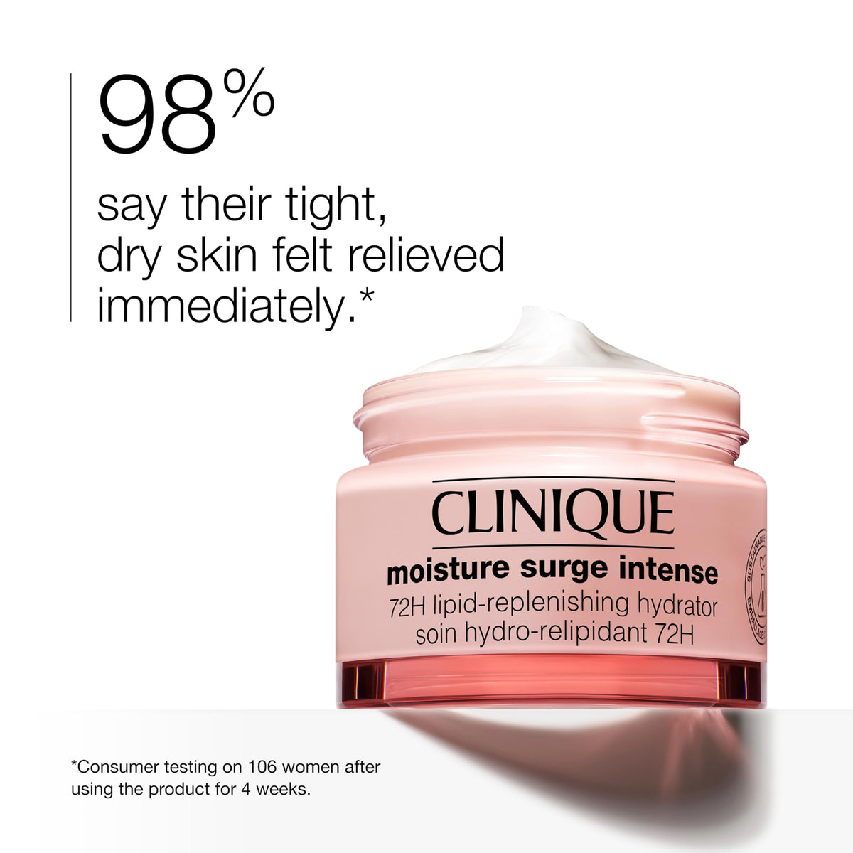 Clinique Moisture Surge Intense 72H Face Moisturizer, 30 mL