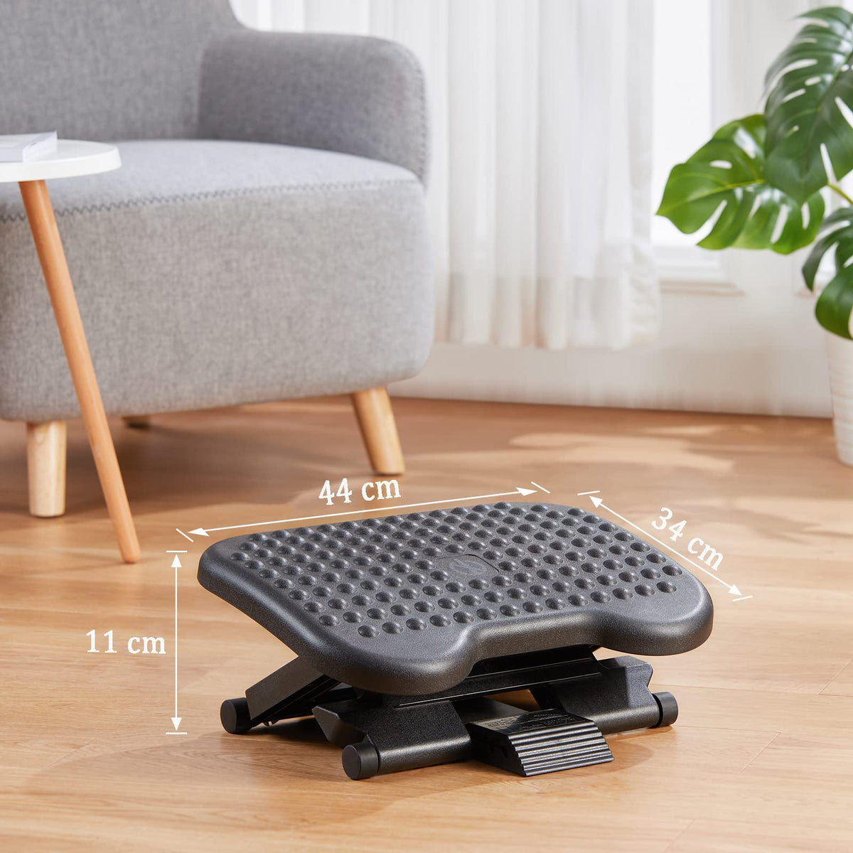 Huanuo Adjustable Under Desk Footrest, 3 Height Positions