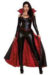 Dreamgirl Adult Womens Modern Gothic Vampire Costume, Medium