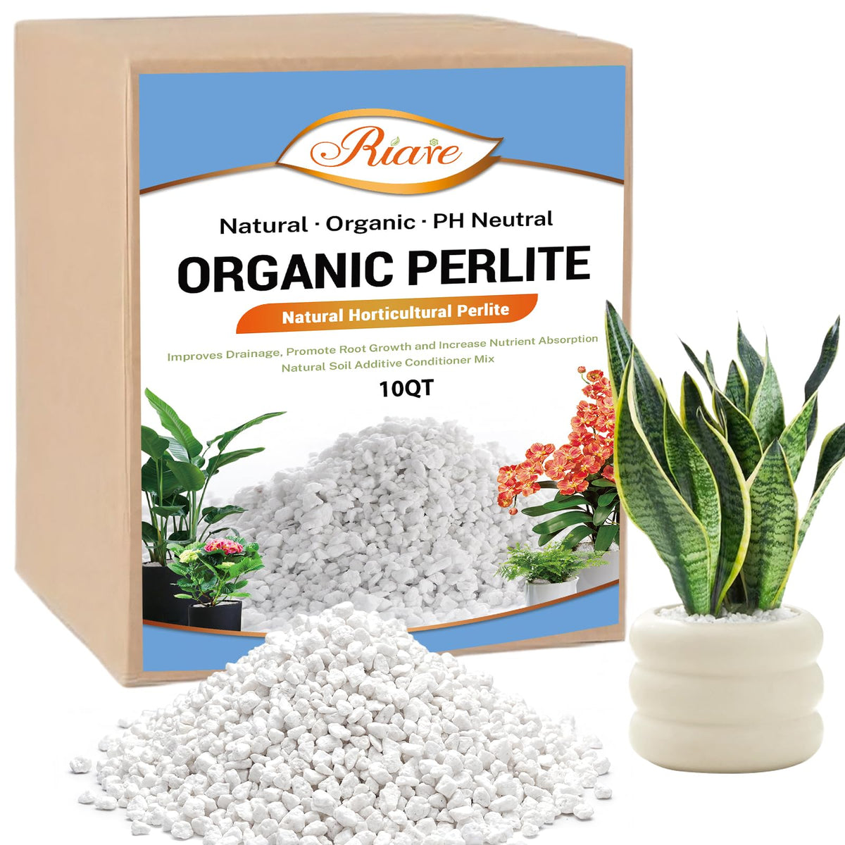 Riare Organic Horticultural Perlite, 10 L