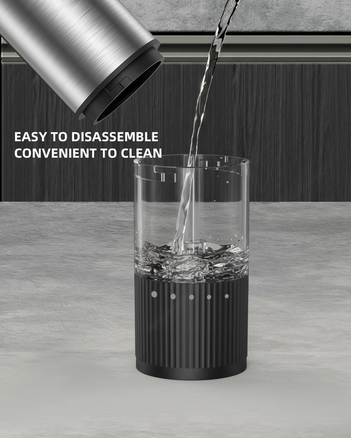 USB-C Rechargeable Automatic Salt and Pepper Grinder Set