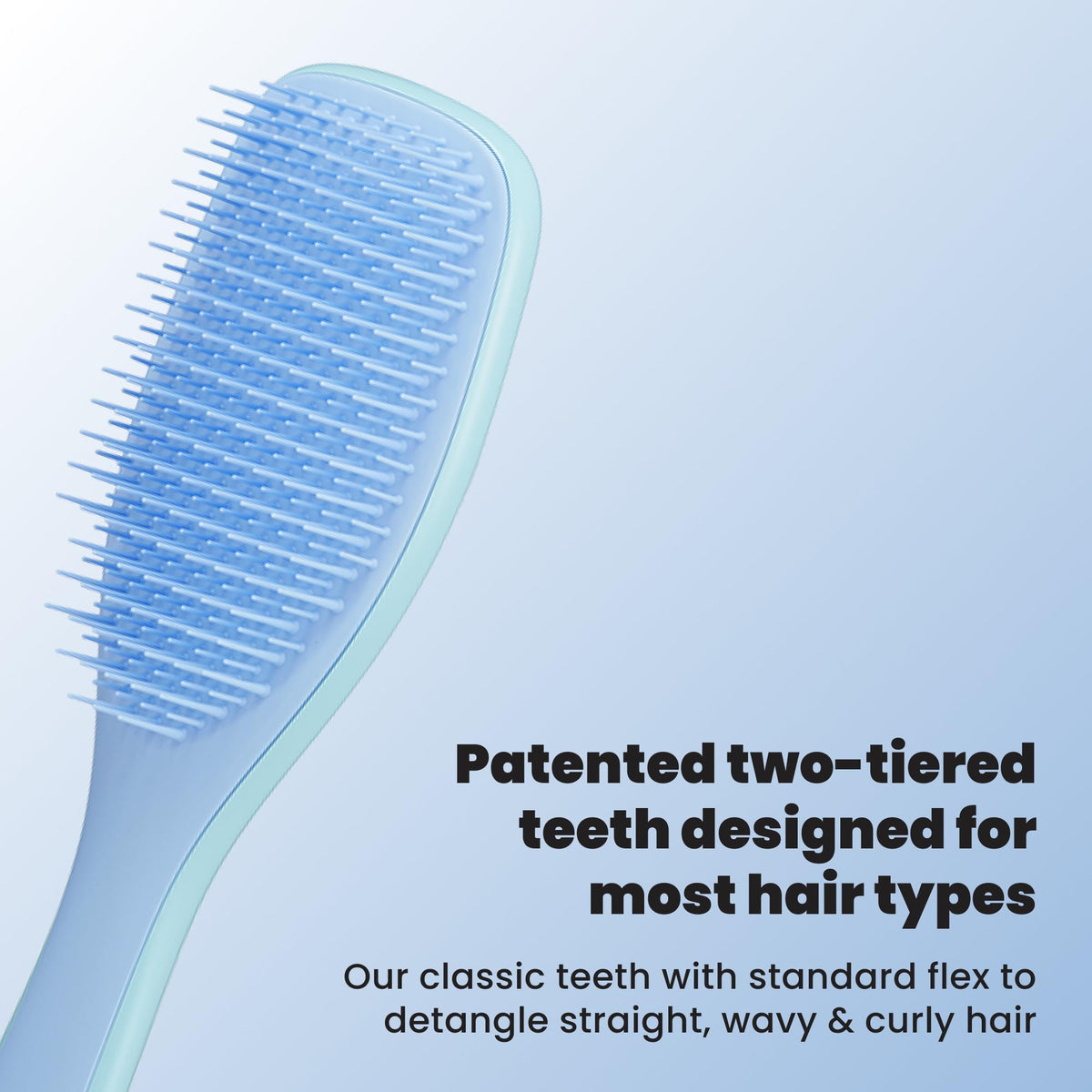 Tangle Teezer The Ultimate Detangler Hair Brush, Denim Blues