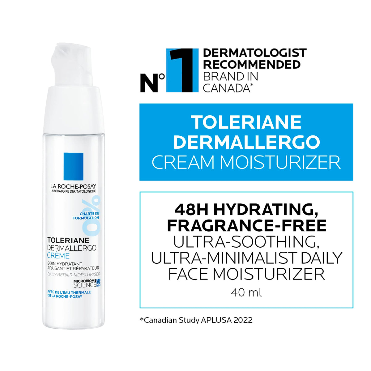 La Roche-Posay Toleriane Dermallergo Daily Face Lotion, 40ml