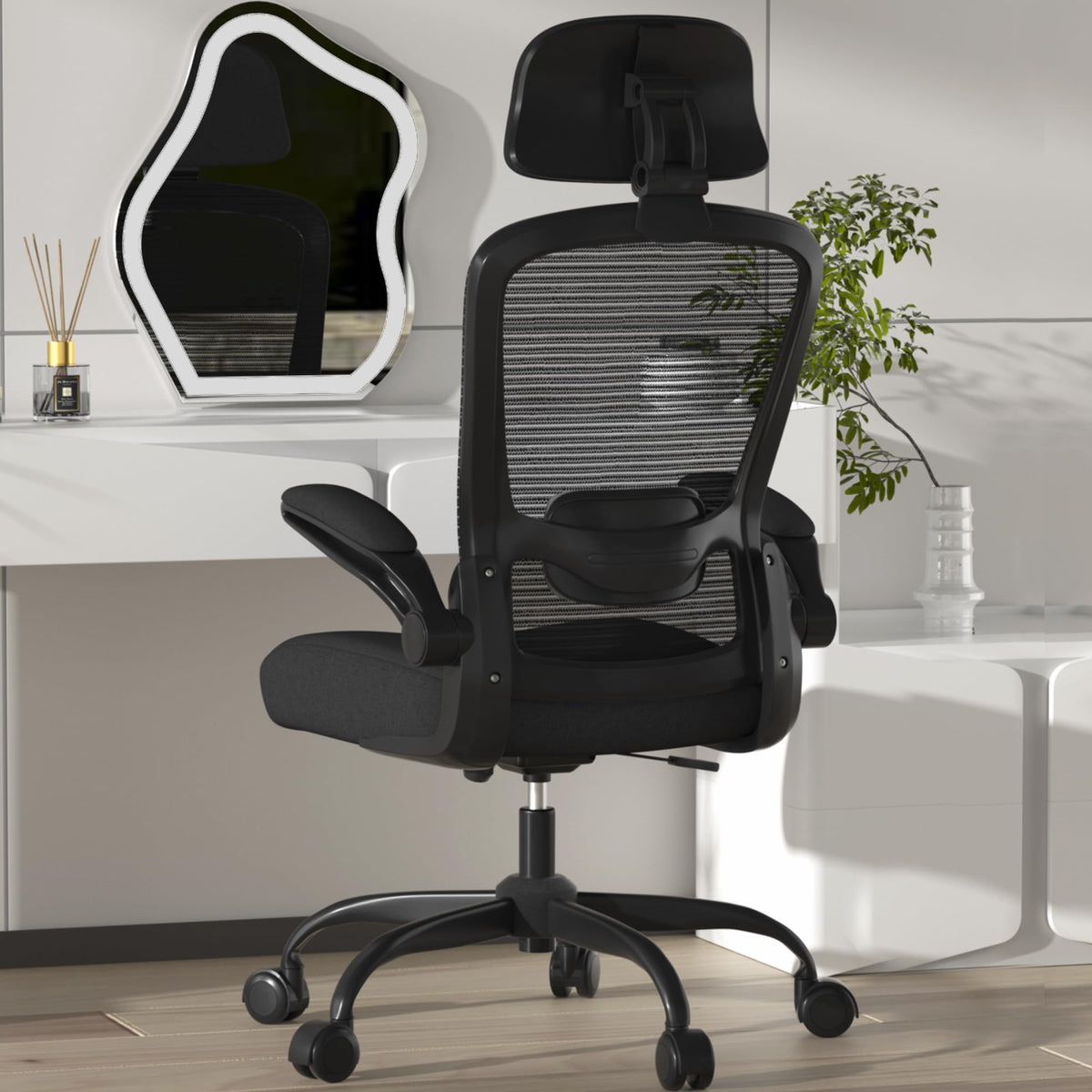 Mimoglad High Back Ergonomic Office Chair, Black