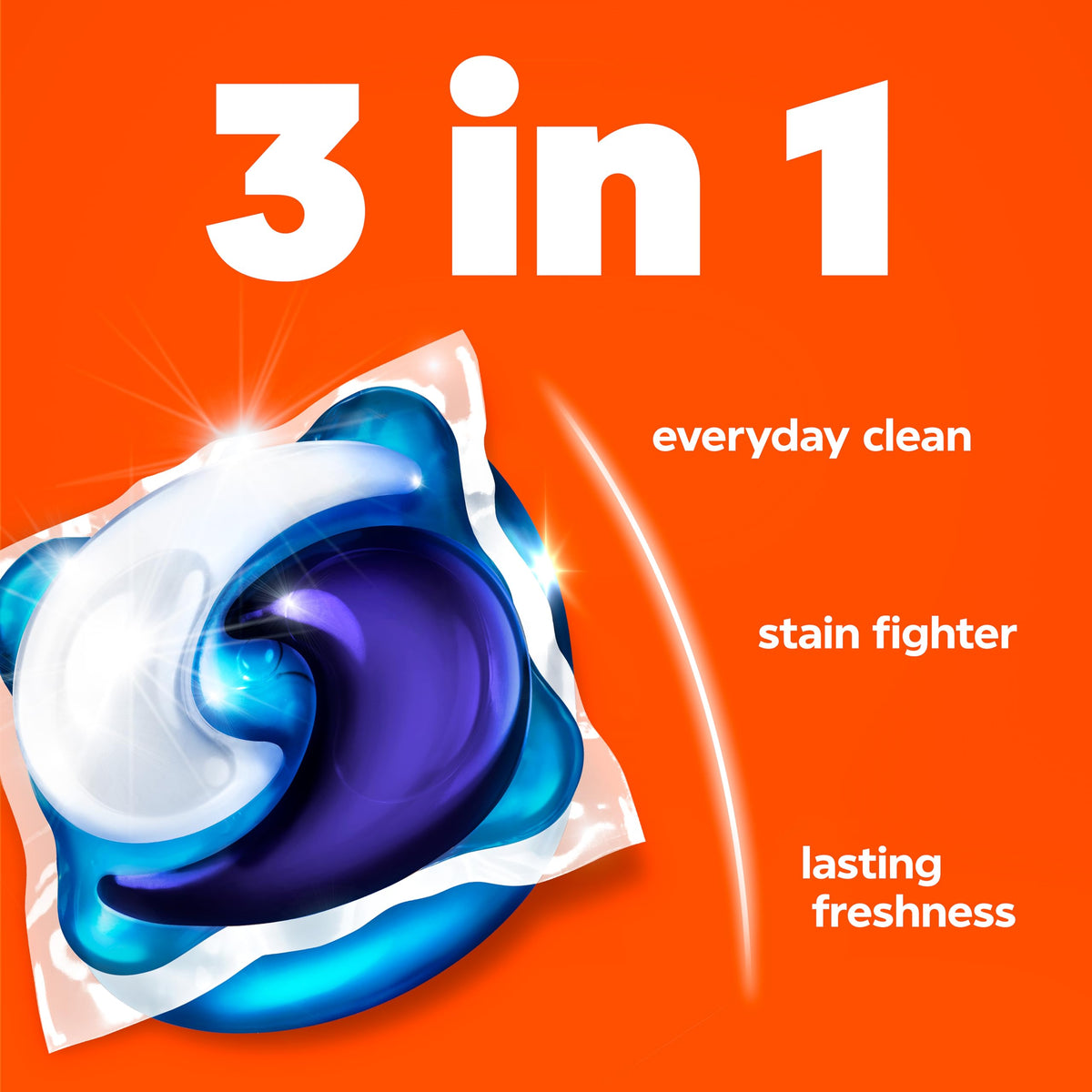 Tide PODS 3-in-1 Laundry Detergent Pacs, Spring Meadow, 112 Count