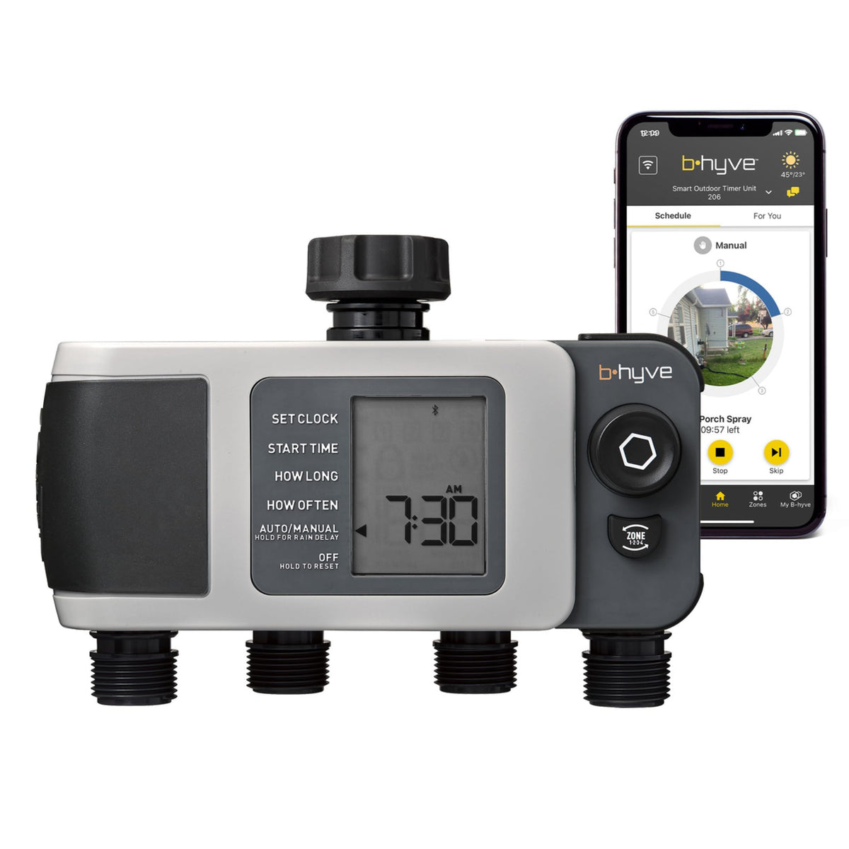 Orbit B-hyve XD 4-Port Smart Hose Watering Timer (24634)