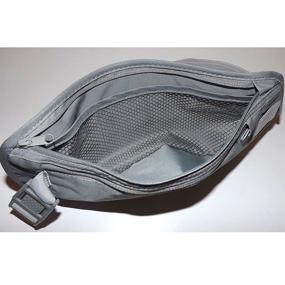 Travelon Undergarment Waist Pouch Travel Wallet, Gray