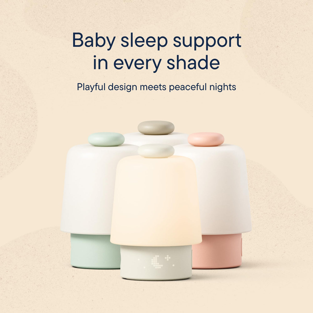 Hatch Baby Sound Machine & Night Light, Putty