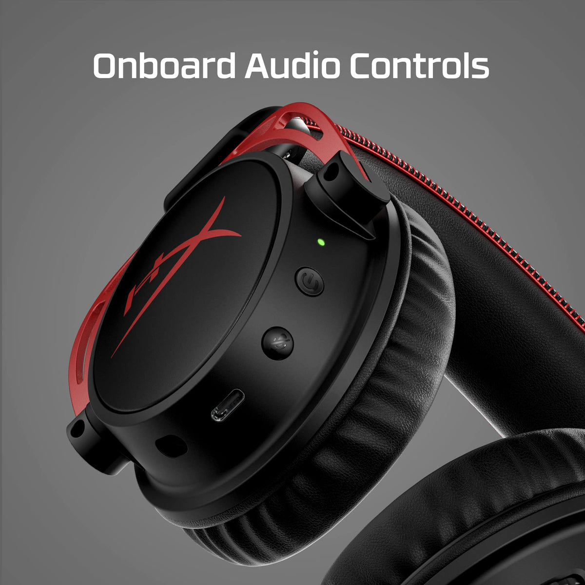 HyperX Cloud Alpha Wireless Gaming Headset, Red