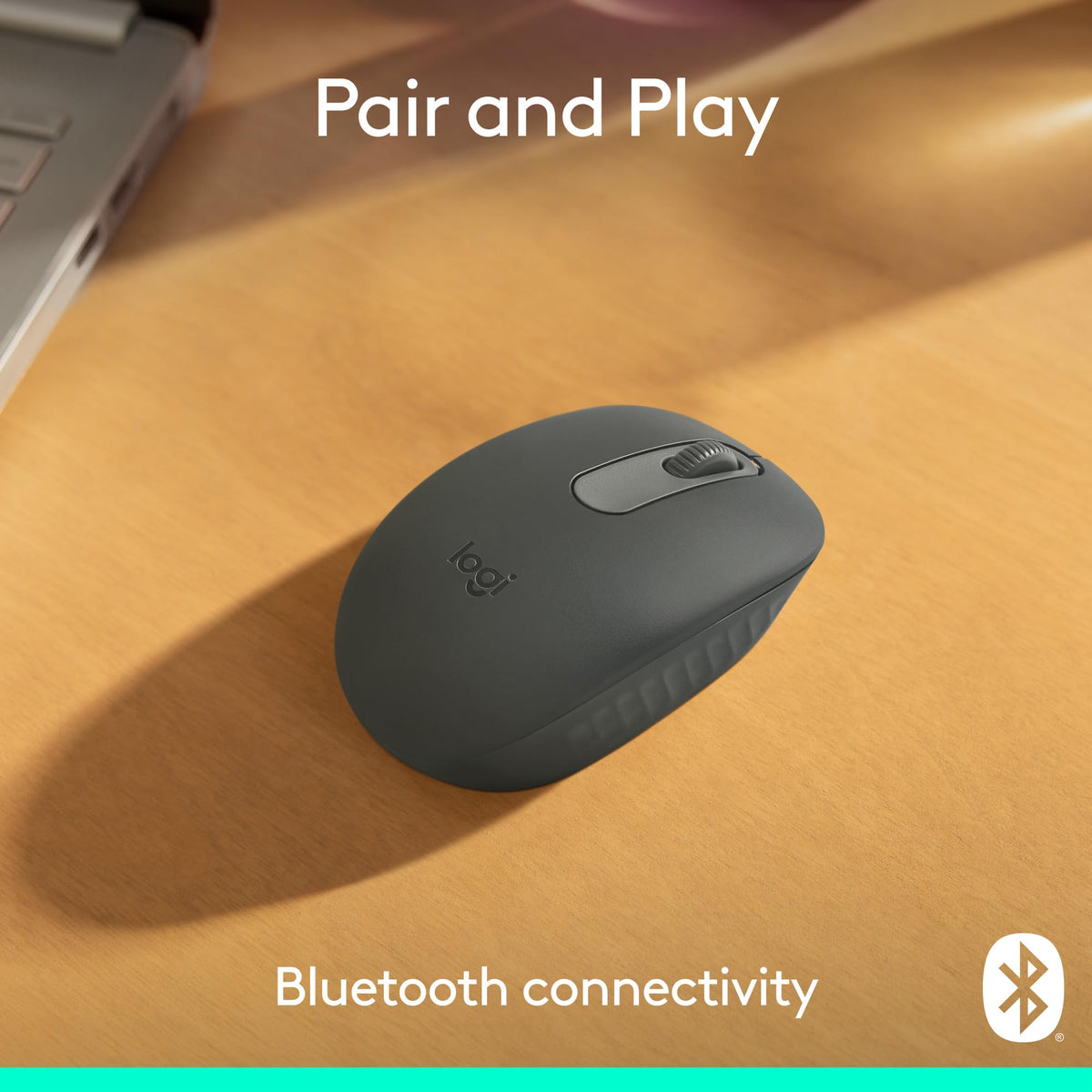 Logitech M196 Bluetooth Wireless Mouse, Graphite