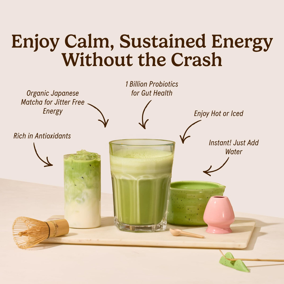 Organic Traditions Matcha Latte Powder