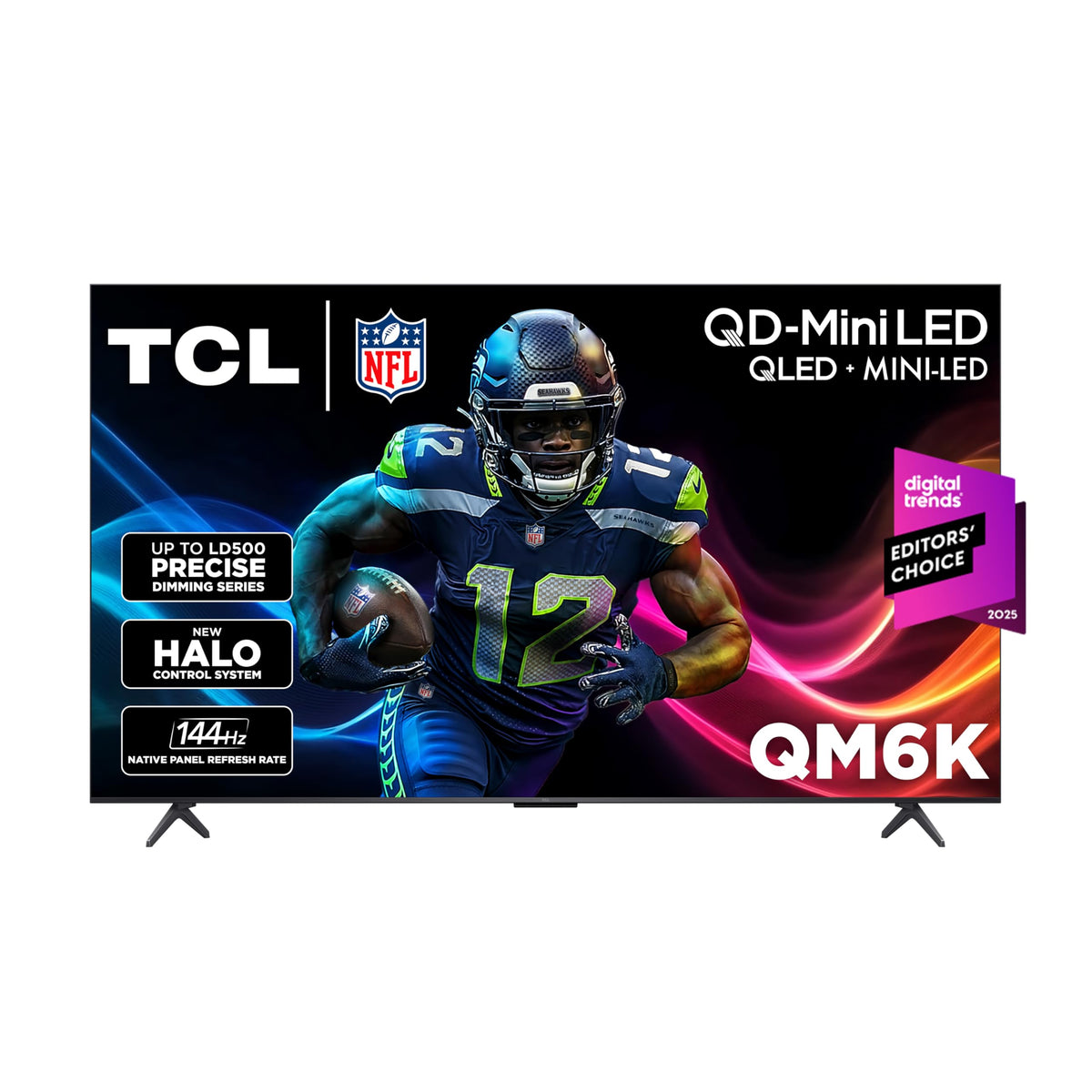 TCL 55-Inch QM6K Series QLED 4K Smart QD-Mini LED TV with Google TV