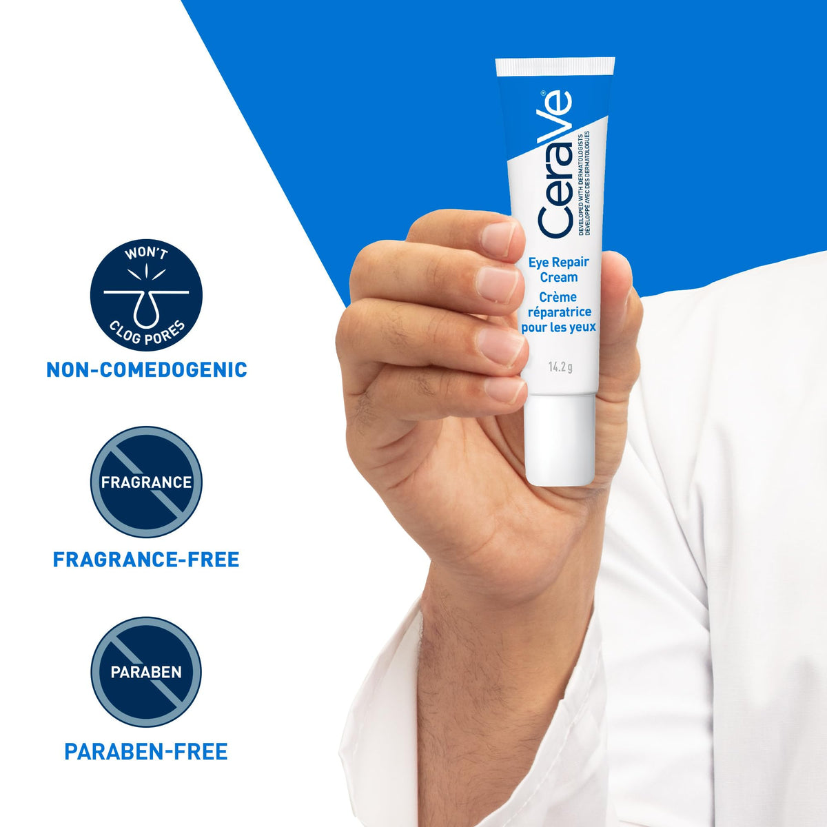 CeraVe Eye Cream with Hyaluronic Acid, 14.2 g