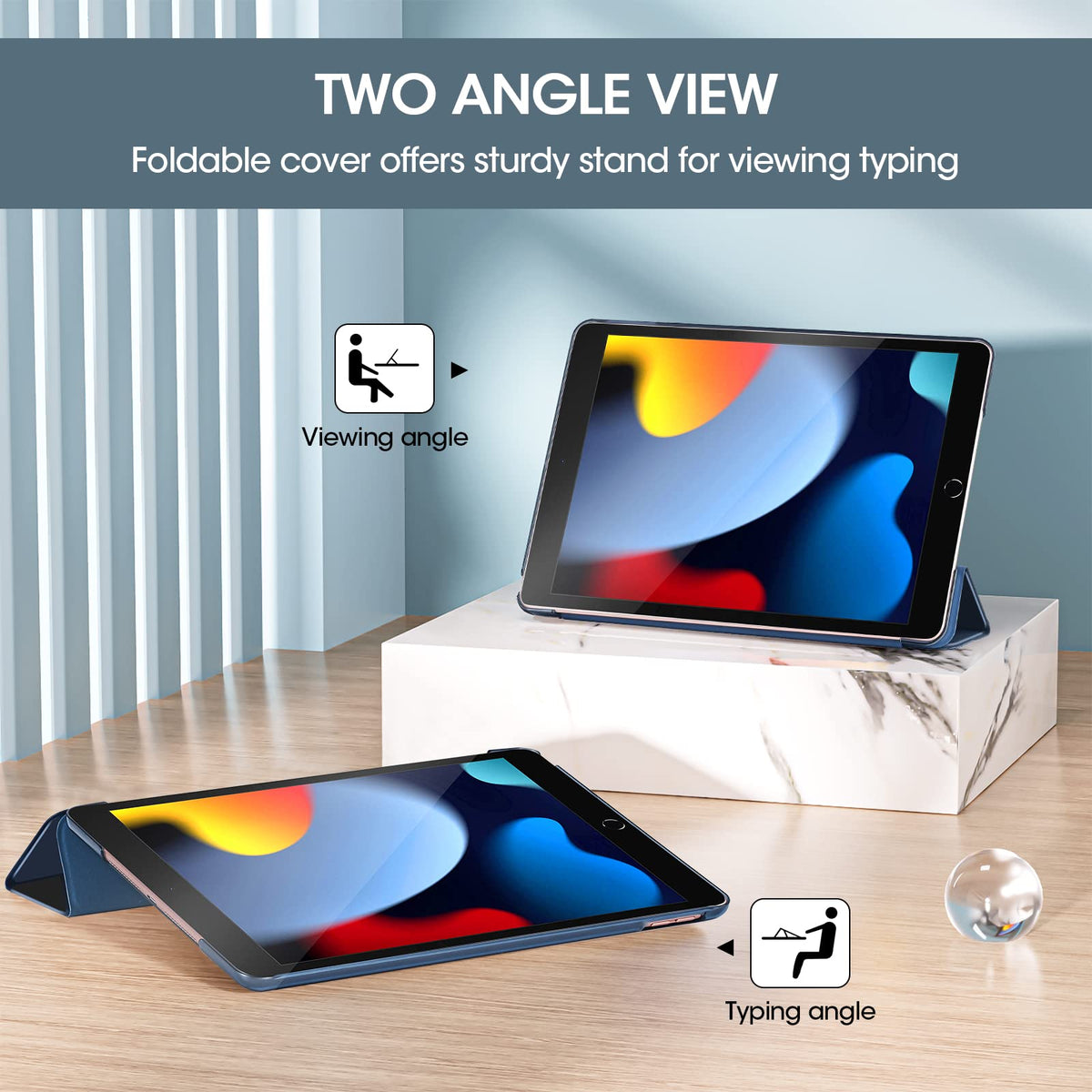 ProCase iPad 10.2 Case, Navy