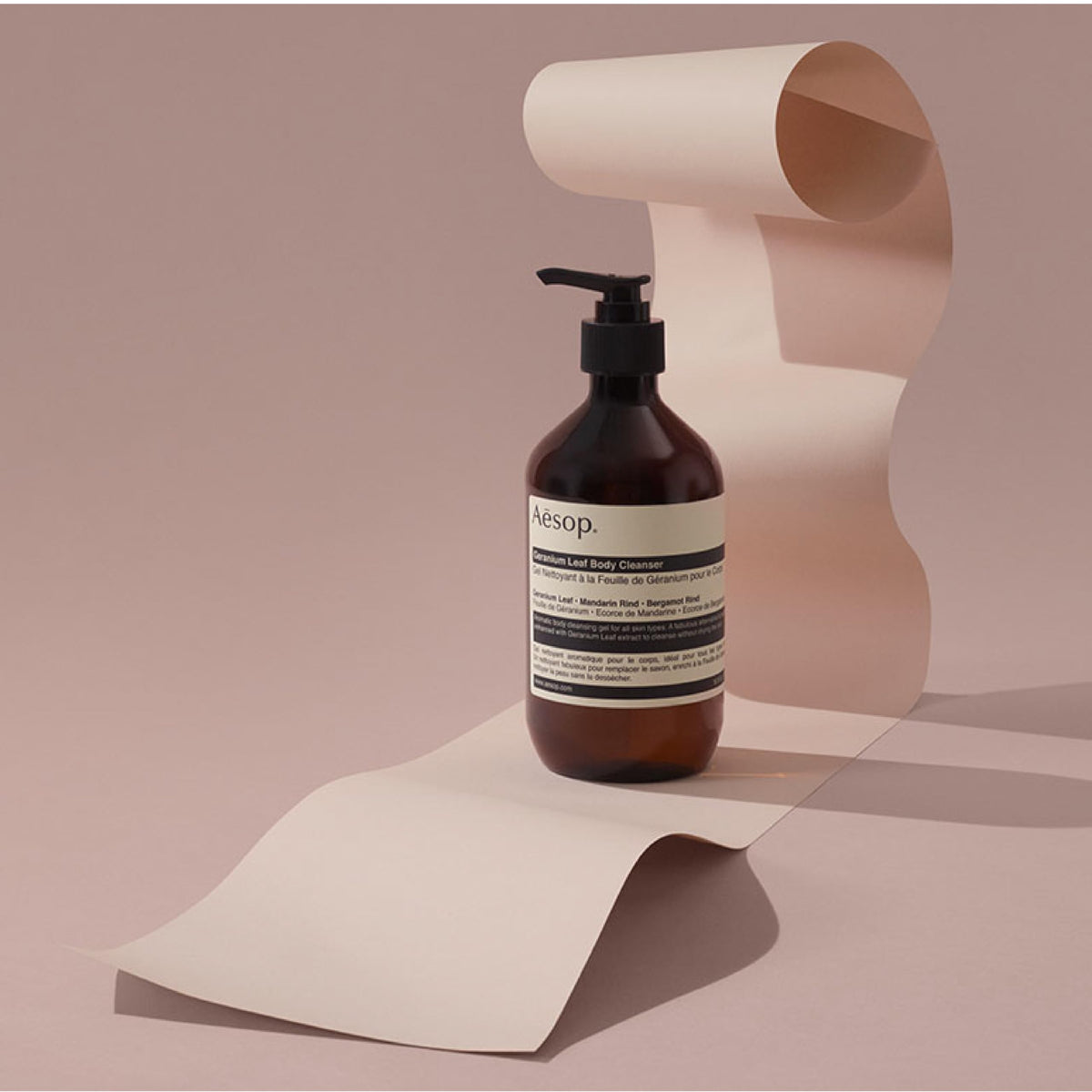 Aesop Geranium Leaf Body Cleanser, 500 mL / 16.9 oz