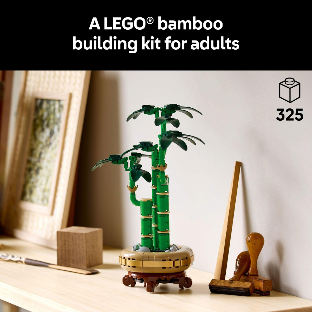 LEGO Botanicals Lucky Bamboo Building Set, 10344