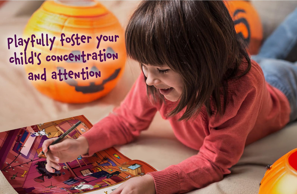 I Spy Halloween in the Spooky Mansion: Spot Pumpkins