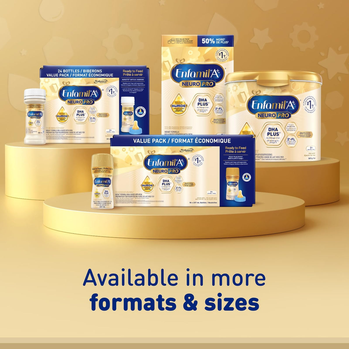Enfamil A+ NeuroPro Baby Formula Refill, 2 x 445 g