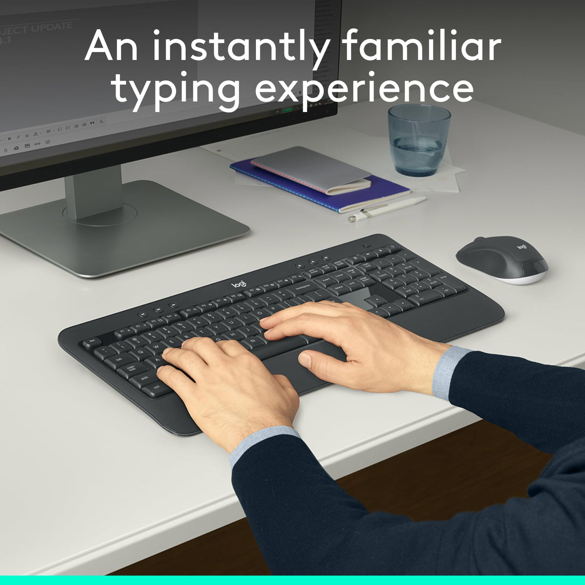 Logitech MK540 Advanced Wireless Keyboard and Mouse Combo