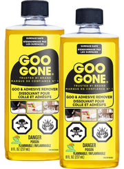 Goo Gone Adhesive Remover, 8 oz, 2 Pack