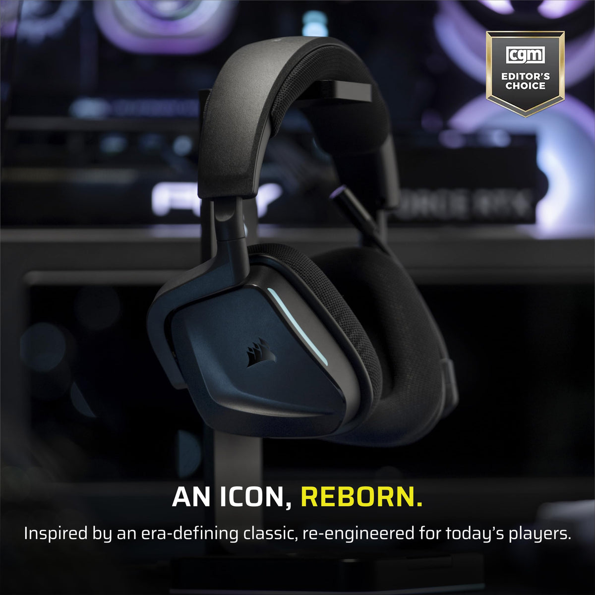 CORSAIR Void v2 Wireless Gaming Headset, Carbon