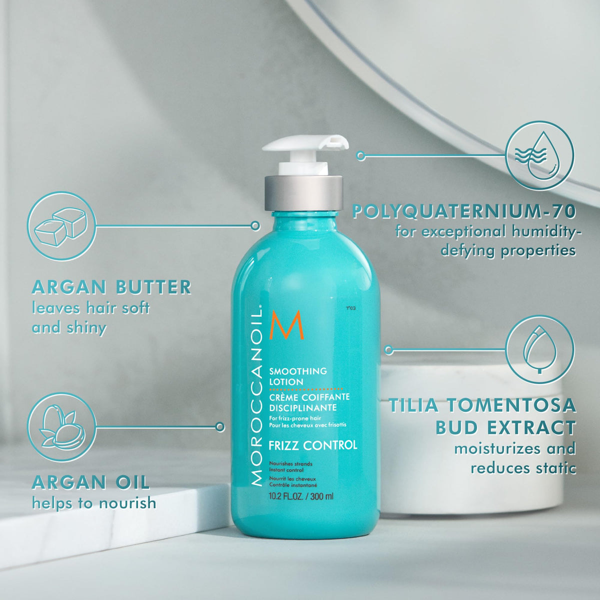 Moroccanoil Smoothing Lotion, 2.53 fl oz