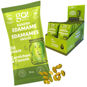 GoBeanz Crunchy Roasted Edamame, Dill Pickle, 20 x 26 g