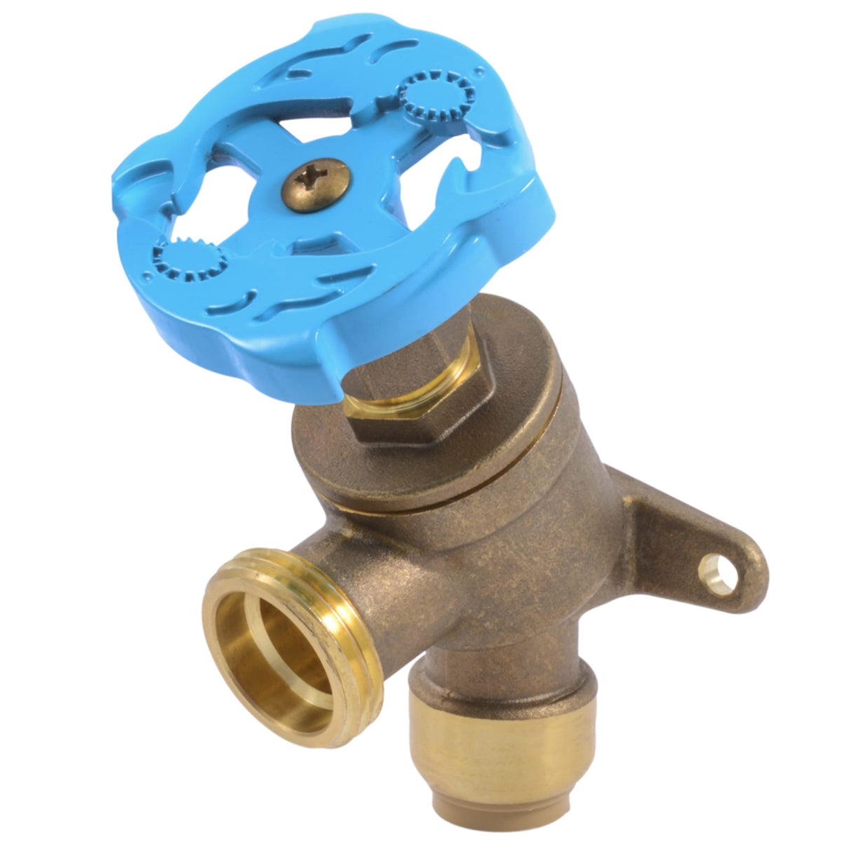 SharkBite 1/2" x 3/4" MHT Garden Valve, Multi Turn (24622LF)