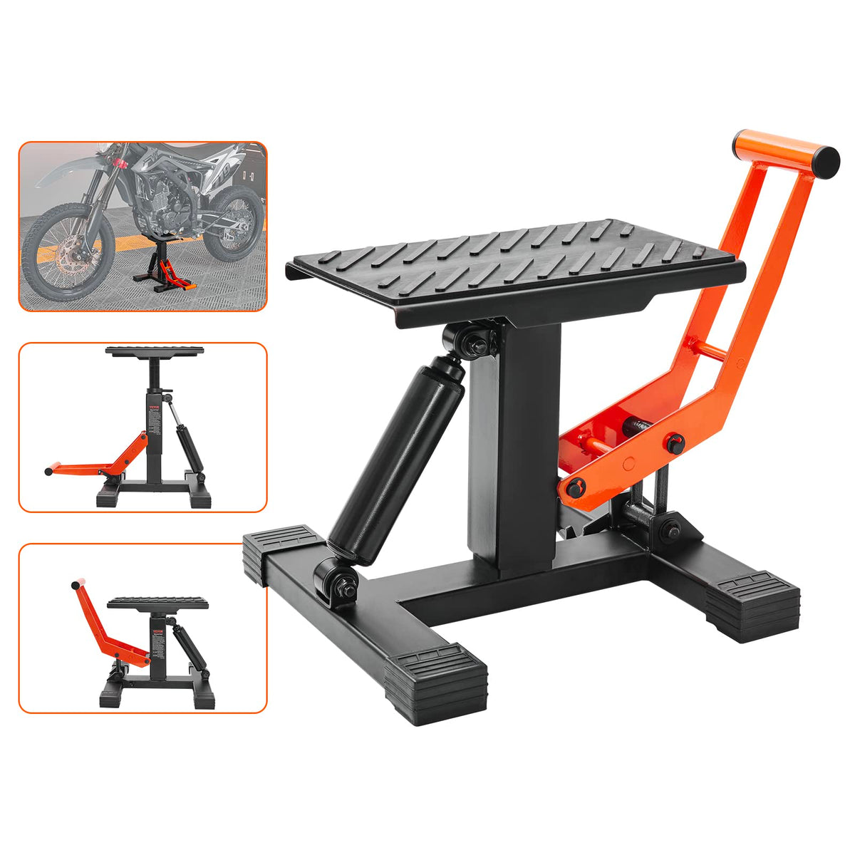 VEVOR Dirt Bike Lift Stand, 440 lbs Capacity, Hydraulic