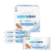 WaterWipes Plastic-Free Original Baby Wipes, 240 Count (4 Packs)
