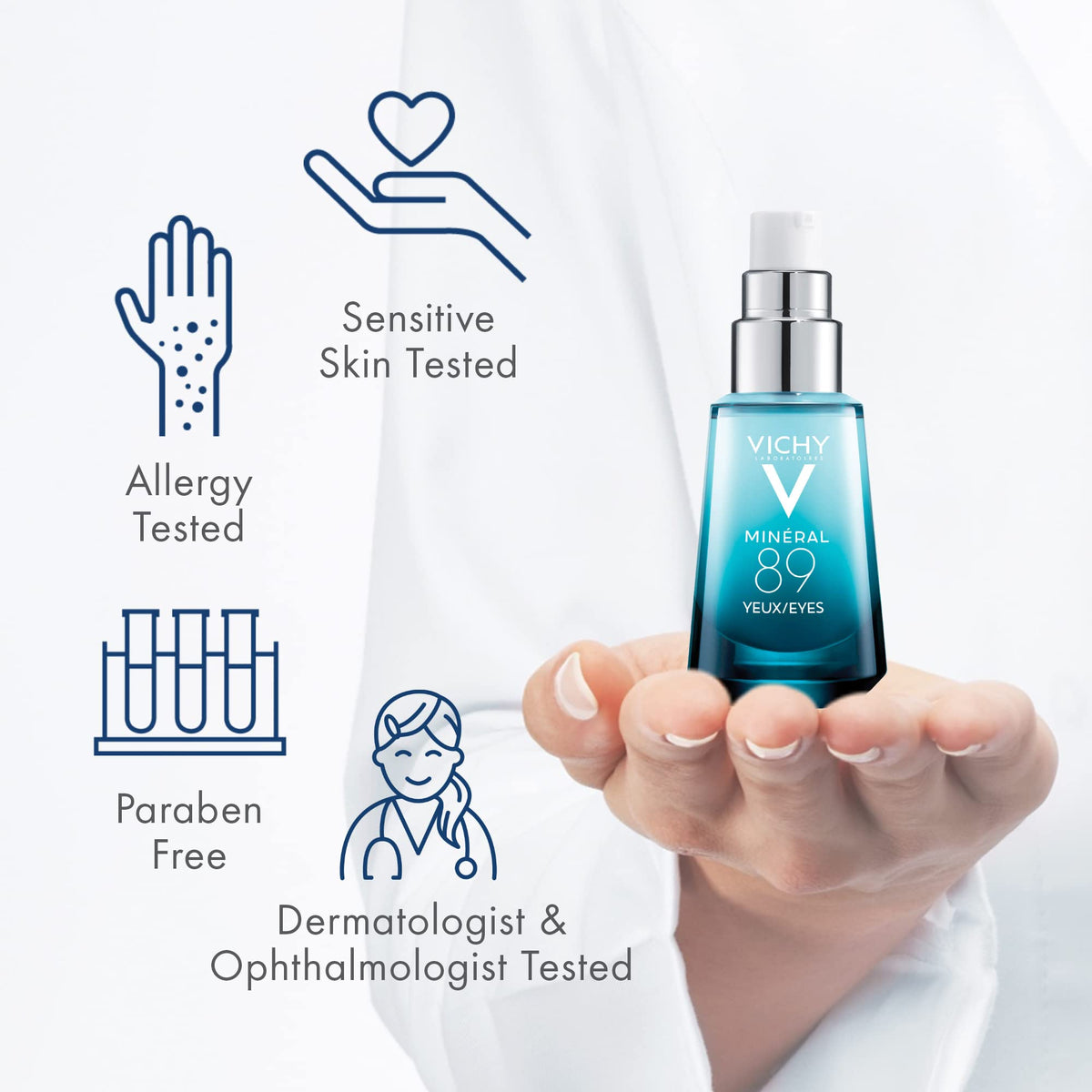 Vichy Mineral 89 Eye Serum, 15 mL