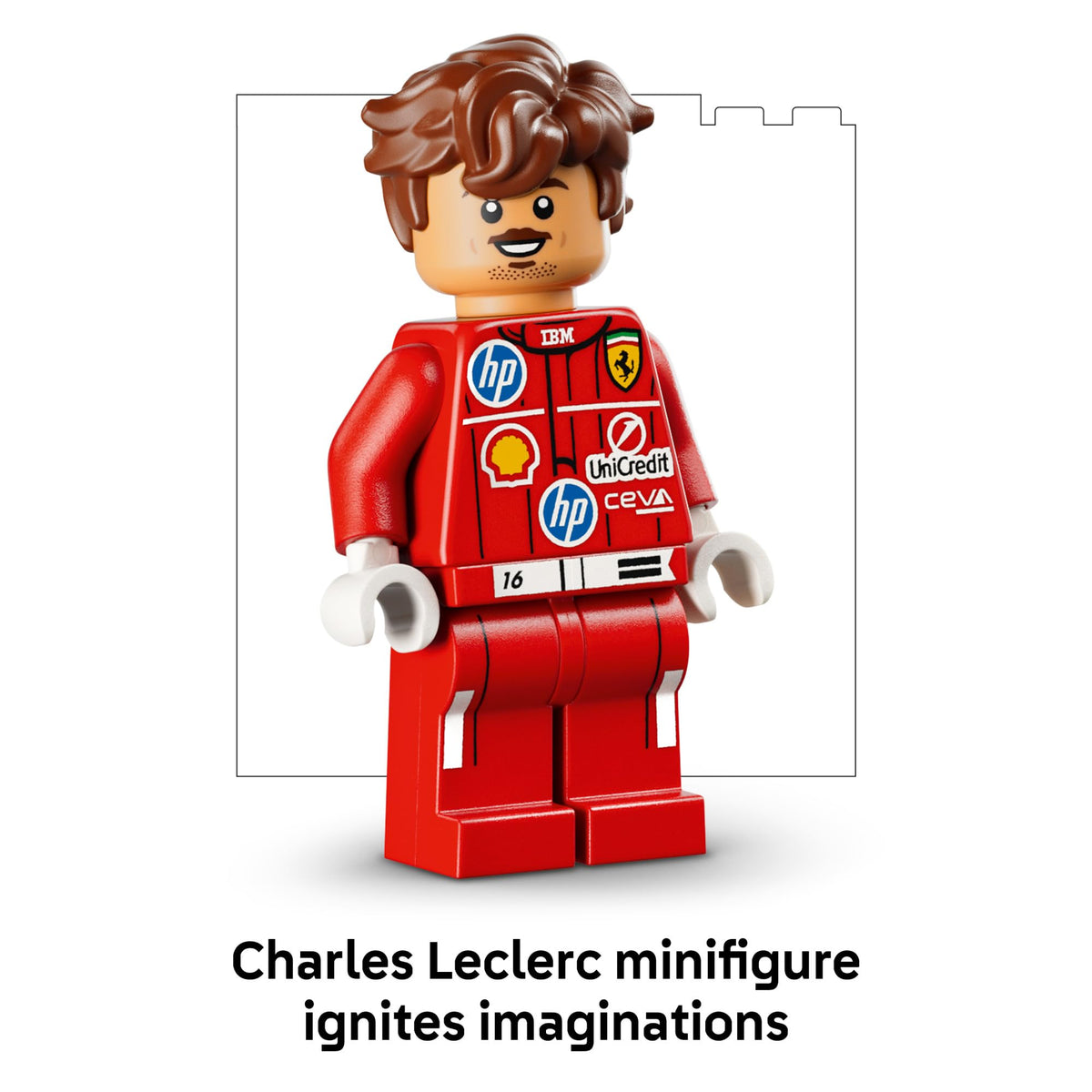 LEGO Editions Scuderia Ferrari HP Charles Leclerc Helmet, 43014
