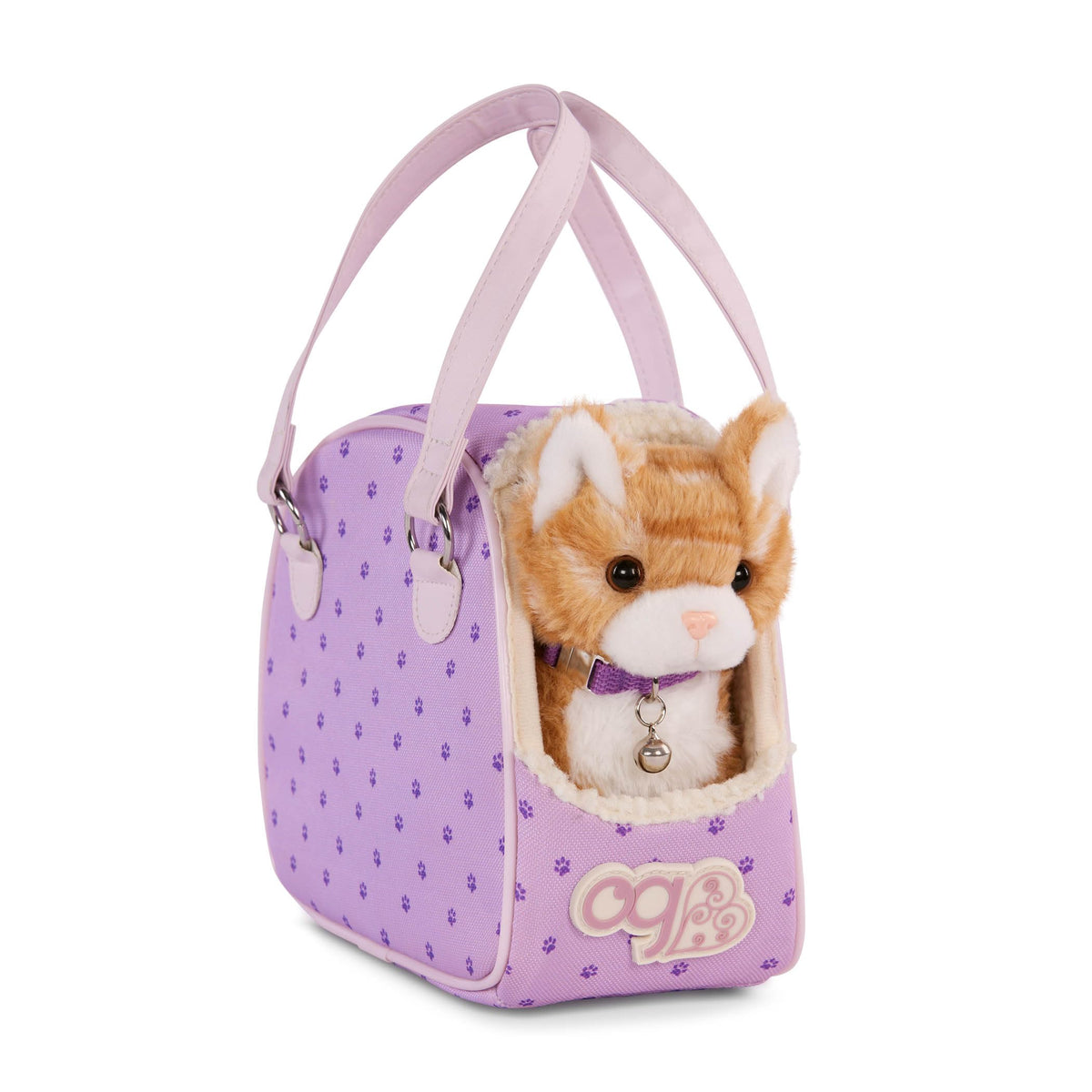 Our Generation Hop in Cat Carrier Doll Playset, Plush
