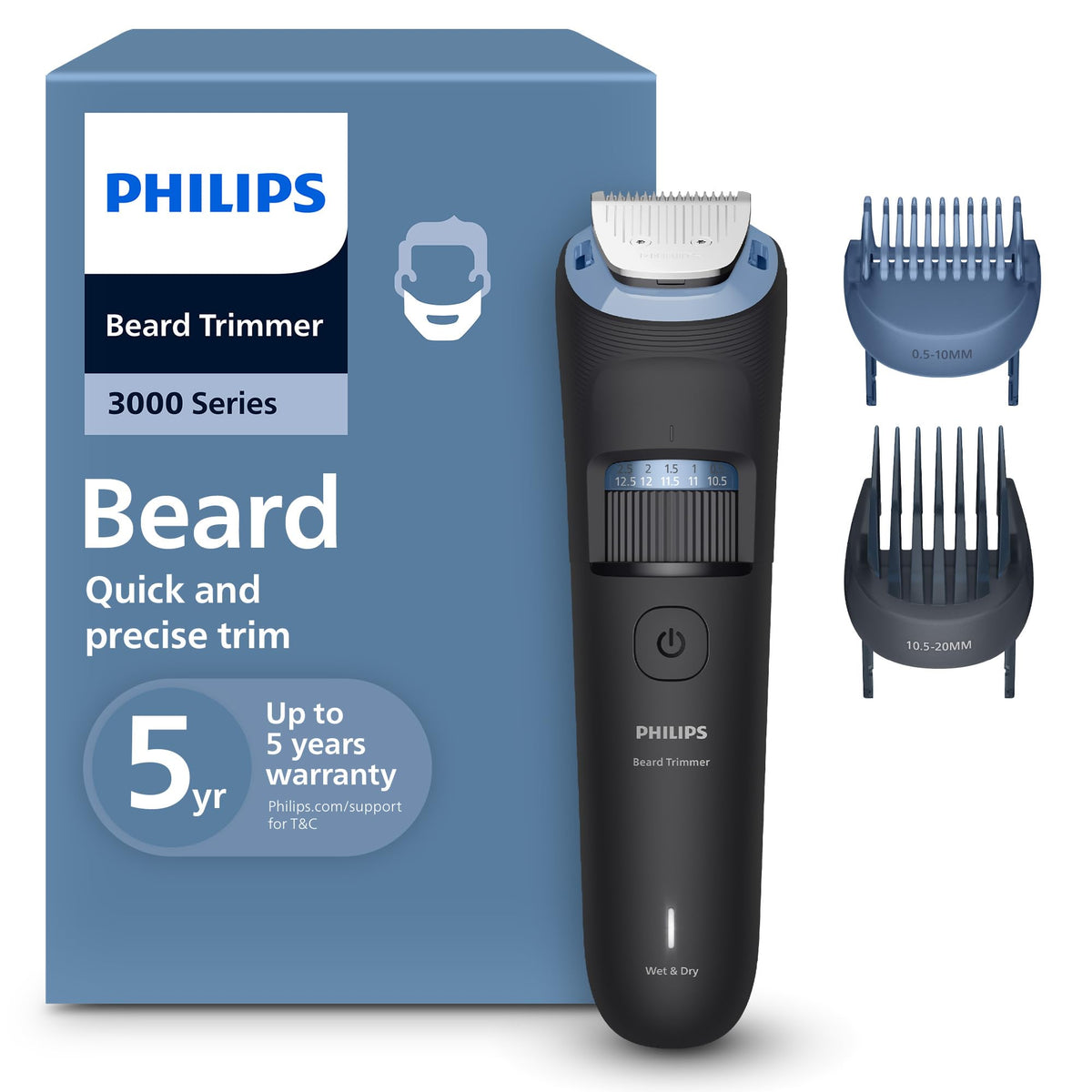 Philips Beard Trimmer 3000 Series, BT3660/15